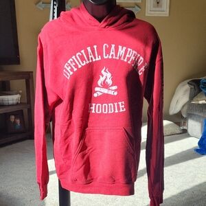 Minnesota State Park - Red Campfire Hoodie